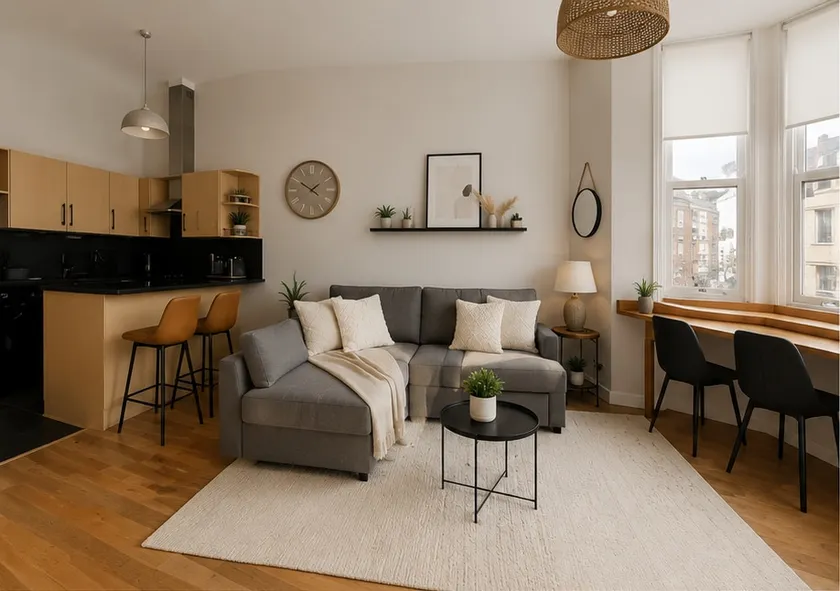 Great 2 bedroom apt by the beach and town - Image 1