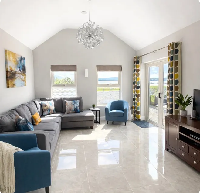 Maries House Doohoma Head Peaceful Luxury Coastal Retreat Sea Beach Achill Views Wild Atlantic Way Erris Mayo Ireland Sleeps 10 - Image 1