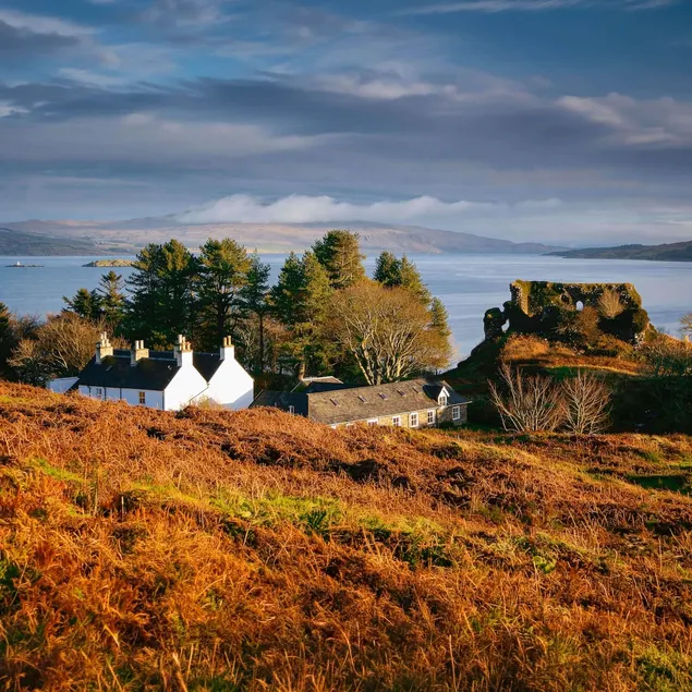 Aros Mains Apartment, Isle of Mull | Castle and sea views - Image 1