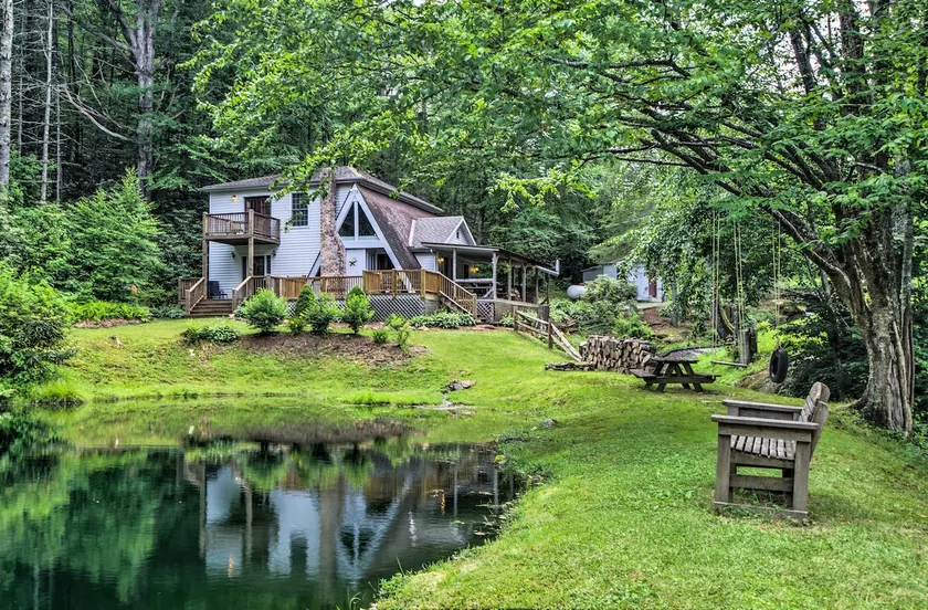 Creekside Todd Retreat w/ Pond & Covered Deck - Image 1