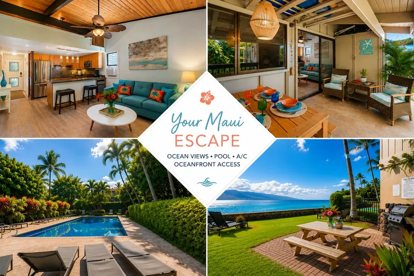 Seaglass Maui - Tranquil Oasis Near the Ocean - Image 1