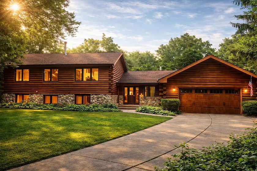 Luxe Spa Cabin: Hot Tub + Sauna + Fire - Image 1