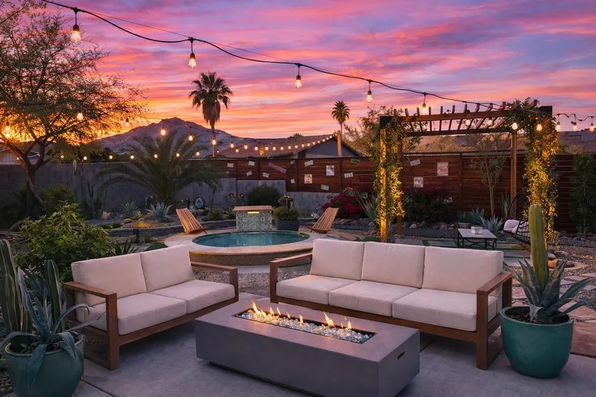 Beautiful home with peaceful backyard oasis - Image 1