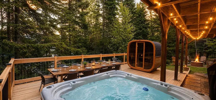 Lakeside cottage, spa, fireplace and happiness guaranteed! - Image 1