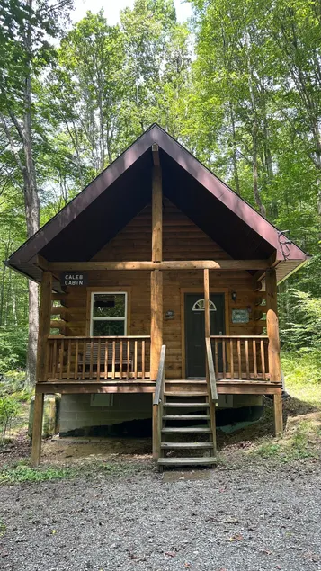 Caleb Cabin, private woods, private hot tub - Image 1