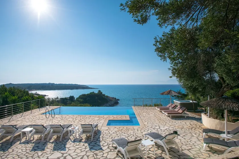 Villa Seasun - Seafront Property with Infinity Pool & Panoramic Coastal Views by Posarelli Villas - Image 1