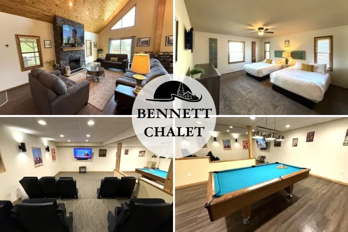 Bennett Chalet @ Spring Brook Resort | For nylig bygget | Utrolig layout og indretning - Image 1