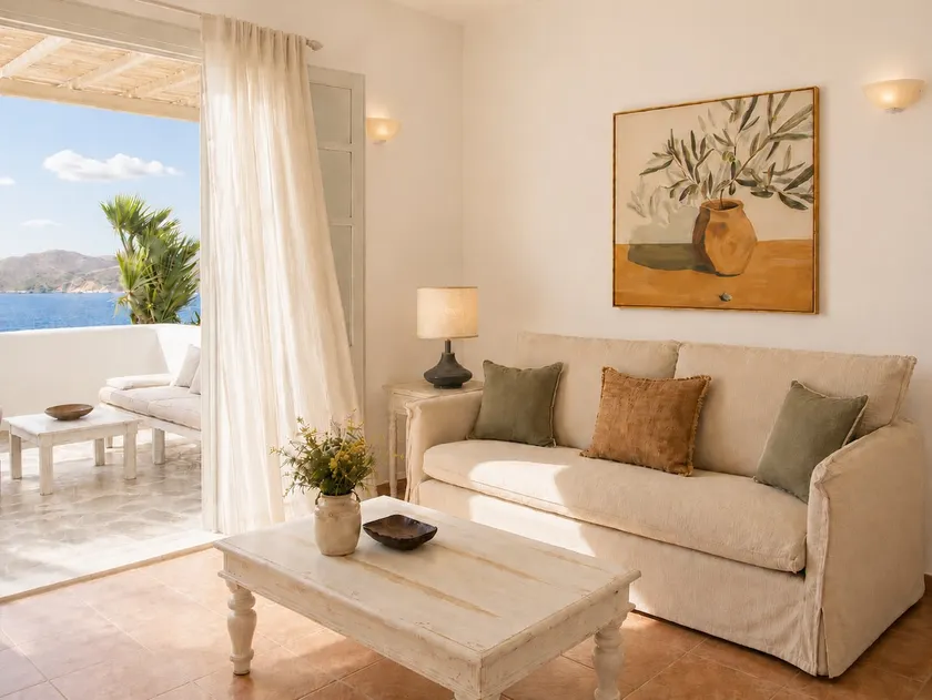 One Bedroom Apartment Sea View in Panormos beach - Image 1