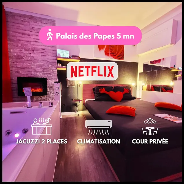 2-seater Jacuzzi - Avignon Center - Private Courtyard - Image 1