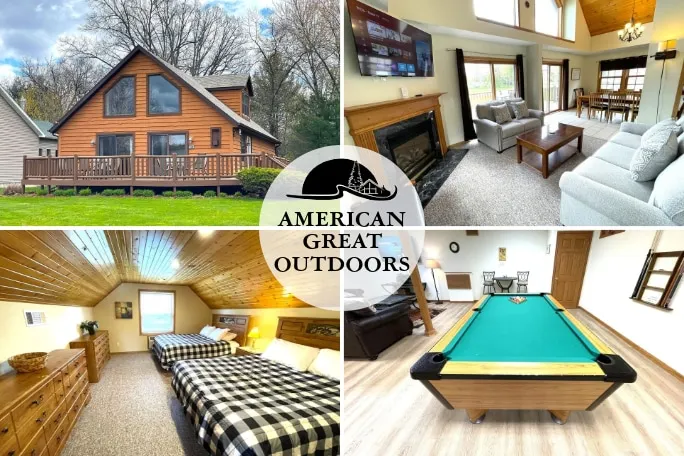 American Great Outdoors @ Spring Brook Resort | Utrolig 5BR Home on Golf Course - Image 1