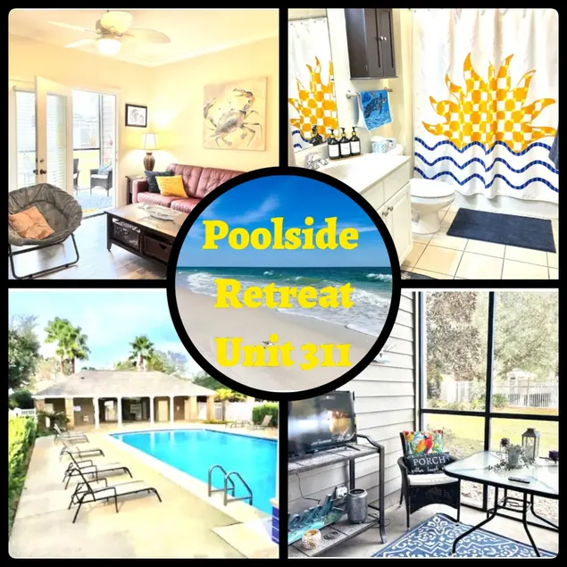 Poolside Retreat! Close to Beaches & Attractions! - Image 1