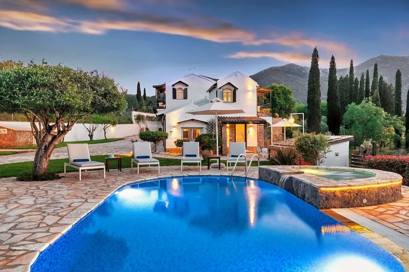 Villa Claire Corfu Private Pool Villa on 10000 sqm - Image 1