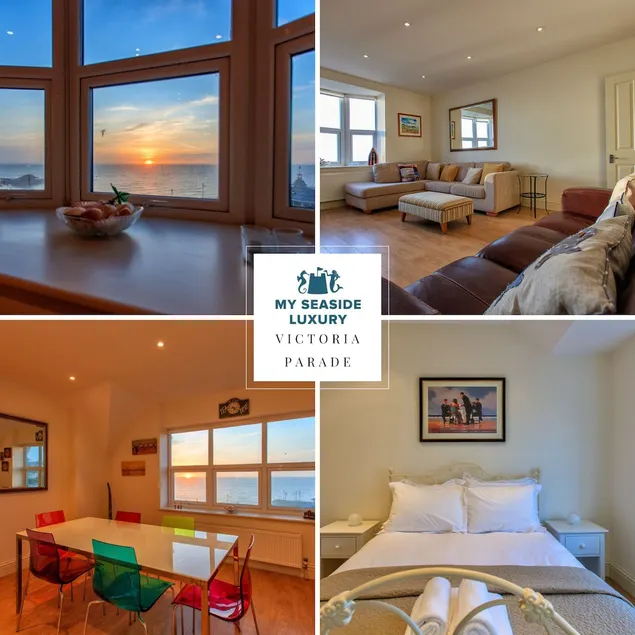 Victoria Parade: appartement de 2 chambres avec vue sur la mer et parking privé - Image 1