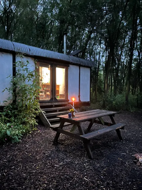 Nightingale Camp private Glamping with hot tub - Image 1