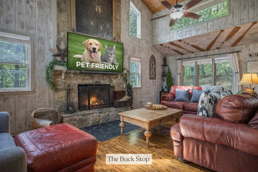 The Buck Stop | Luxe Cabin w/ Resort Amenities! - Image 1