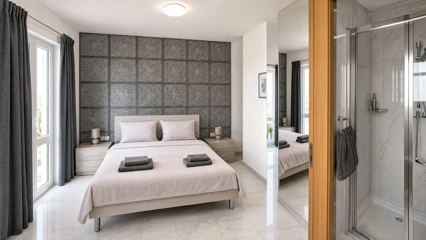 Quiet 2BR/3BA with Comfort, Bus & Market Opposite - Image 1