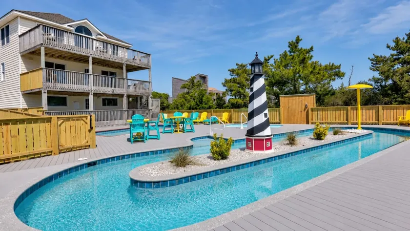 Rio Rodanthe: Oceanfront Paradise with Lazy River - Image 1