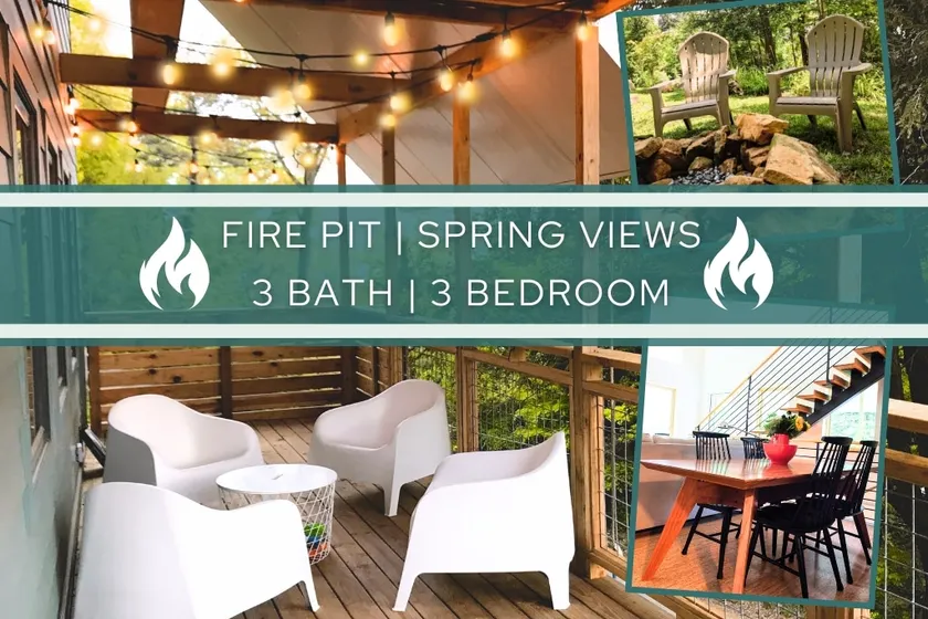 St. Elmo Oasis: Modern | Colorful | Fire Pit | 3BD - Image 1
