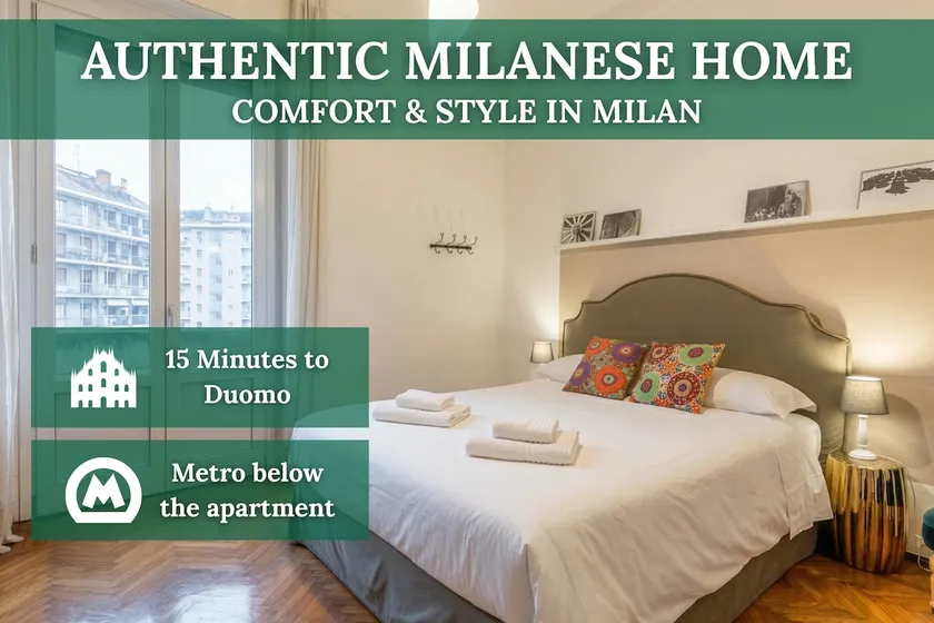 Authentic Milanese Oasis | 15 min Duomo + Metro - Image 1