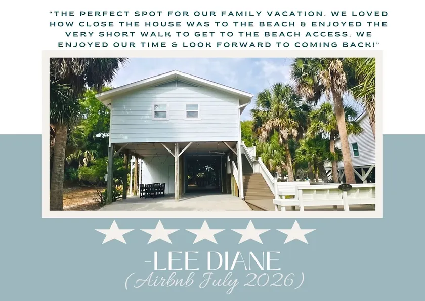 Treehouse Cottage + Gear | Walk 1 Blk Edisto Beach - Image 1