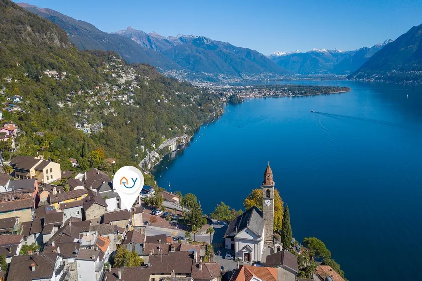 Yellow view apartment - Ronco S/Ascona, Ronco sopra Ascona, Switzerland - Image 1