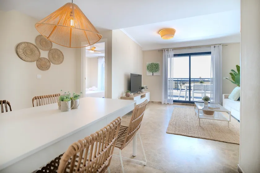 Appartement à la décoration moderne.- Location réservée familles - Image 1