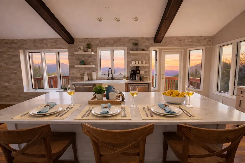 Luxury Mountain Retreat, Panoramic Views+Game Room - Image 1