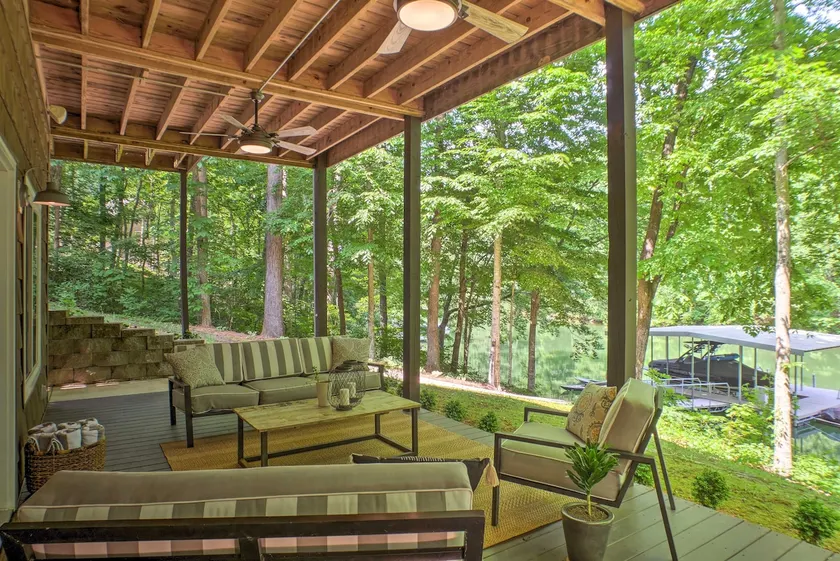Modern Waterfront Home with Dock on Secluded Cove - Image 1