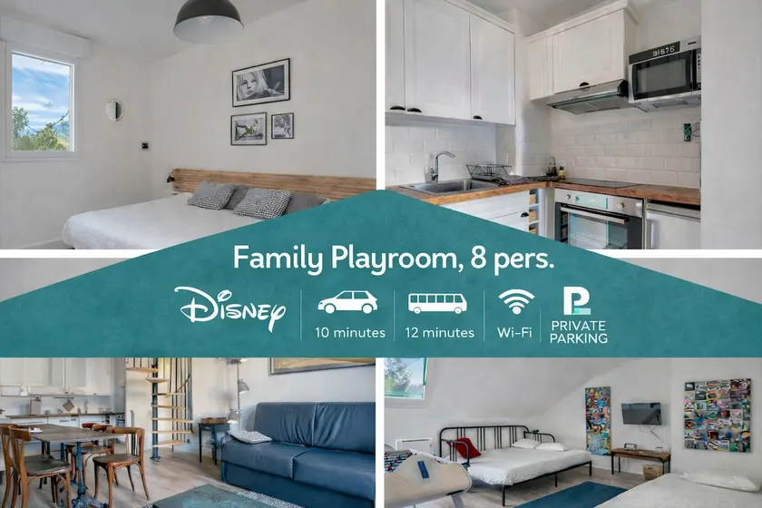Family Playroom, 10 minutes de Disneyland Paris! - Image 1