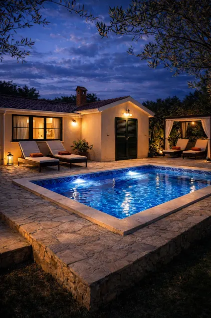Luxury Relax House with Heated Pool & Jacuzzi. - Image 1