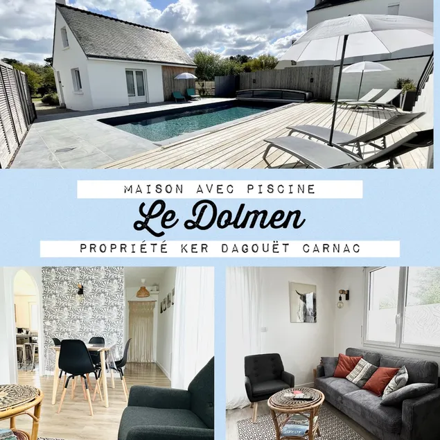 Le Dolmen, renovated in 2025! Garden and pool   - Image 1