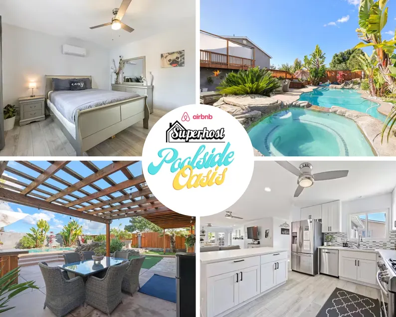 5BR Retreat w/ Salt Water Pool, Spa, Fire Pit &BBQ - Image 1