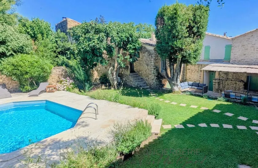 Village house with character - Pool and lawn. AC - Image 1