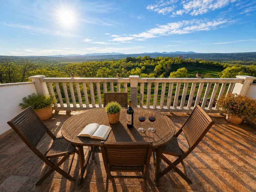 Stunning Views | Terrace | Fireplace & A/C - Image 1