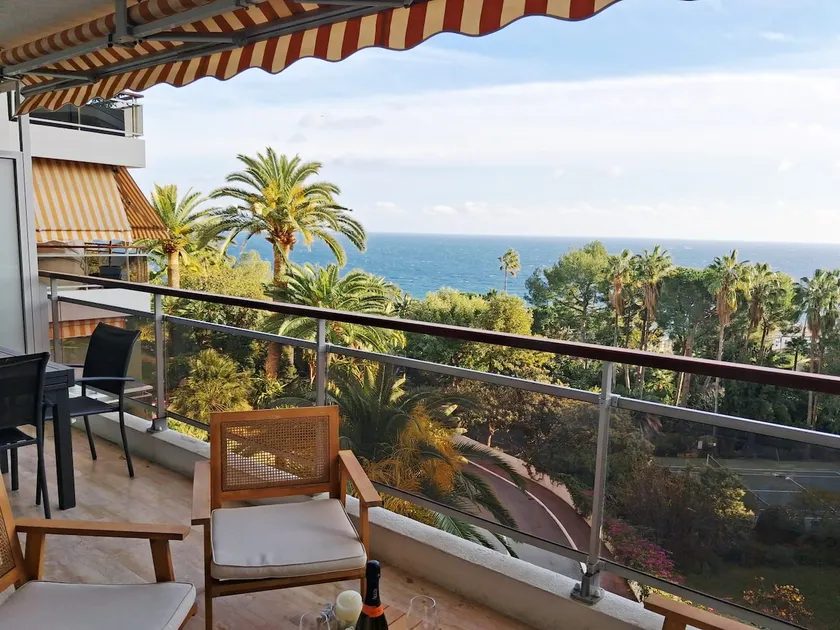 Splendid sea view 4 pers pool wifi air conditioning parking - Image 1