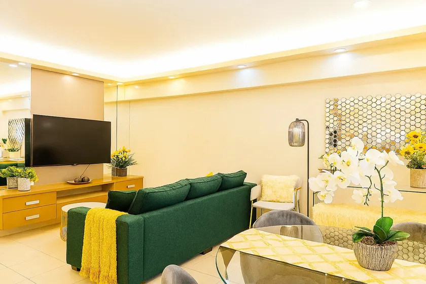 Luxurious 2BR w/ AC in Living Room | Morato Area - Image 1