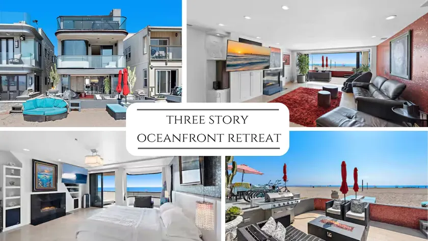 3 Story Oceanfront Home with Jacuzzi in Newport Beach on the Sand! - Image 1