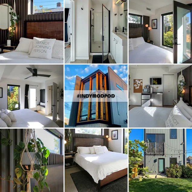 #IndyModPod Guest Suite | In Unique Modern Home - Image 1