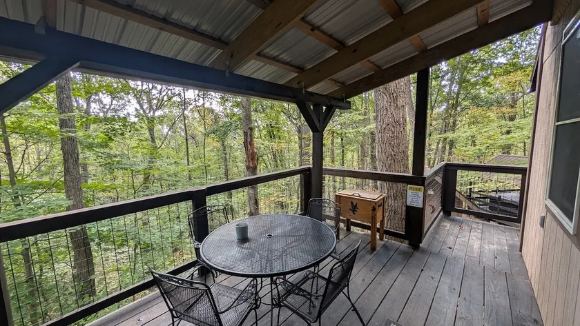 Quaint Cabin w/ Elevated Back Deck Among the Trees - Image 1