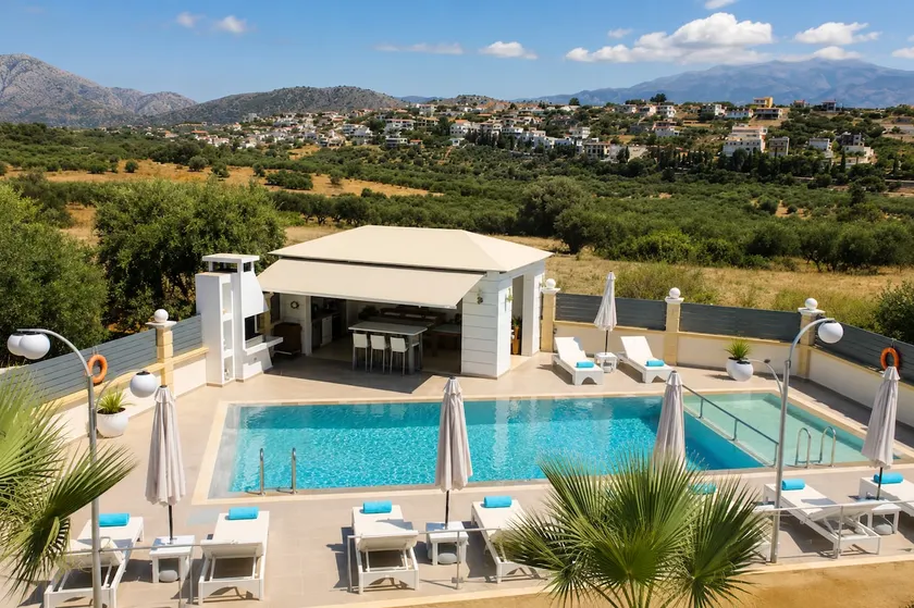 Nefeli Villa, 60m2 Private pool, Playground - Image 1