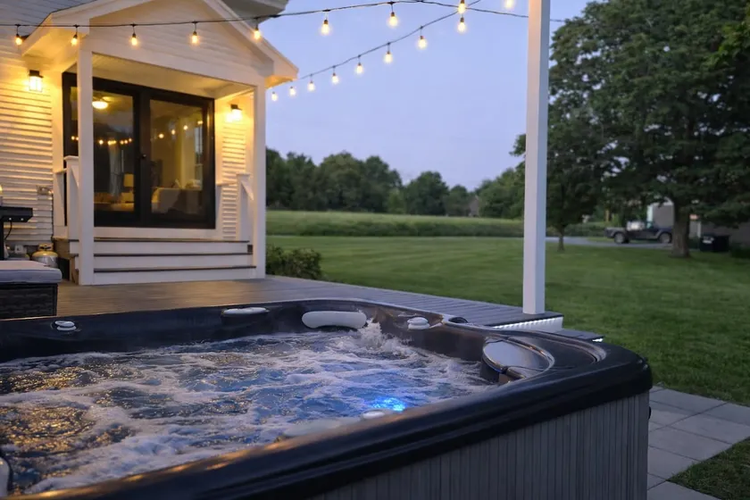 Woodstock Riverfront Escape w/ Hot Tub on 2 Acres - Image 1