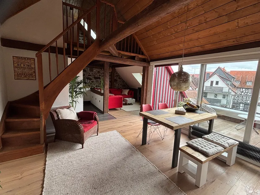 Historic holiday apartment with sauna and rooftop terrace - Image 1