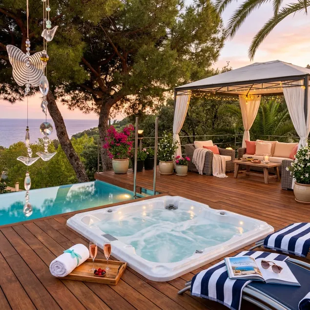 First line, Pool, Jacuzzi and Private Beach - Image 1
