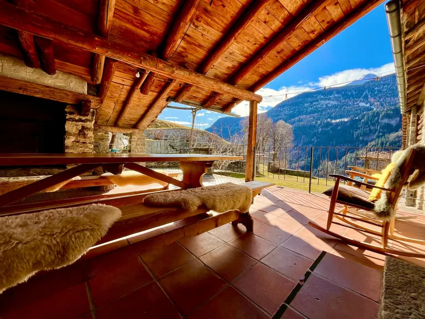 La Val Swiss Alpine Cottage with Southern Flavor - Image 1
