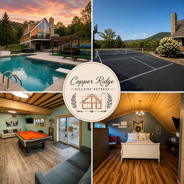 Heated Pool, Hot tub, pickleball court. - Image 1