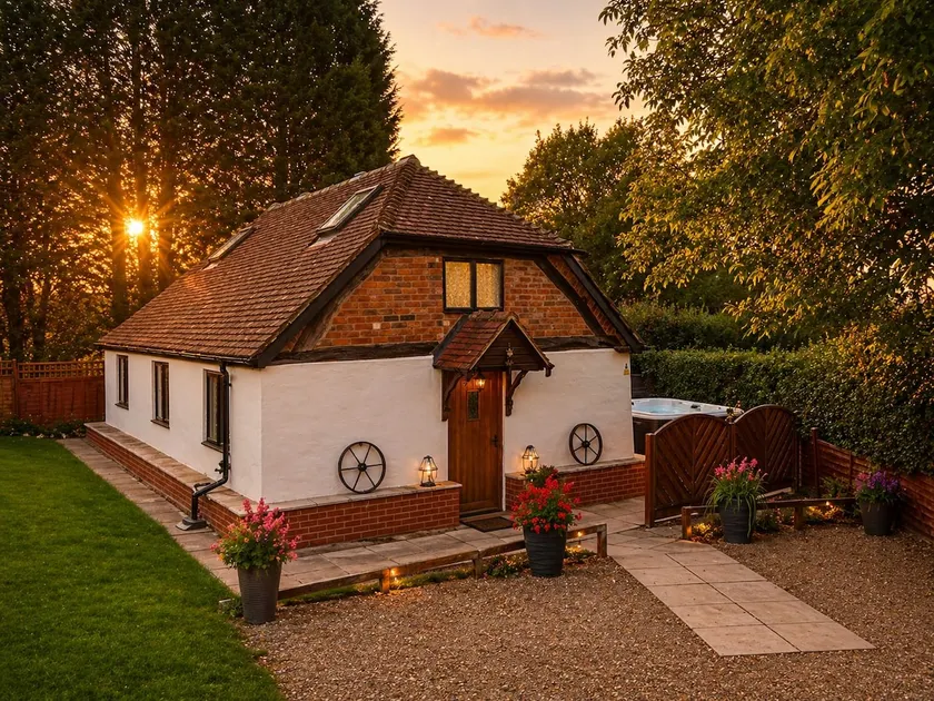 Romeo Cottage - Sleeps 4 - Open Plan Barn - Private Hot Tub & Garden - Image 1