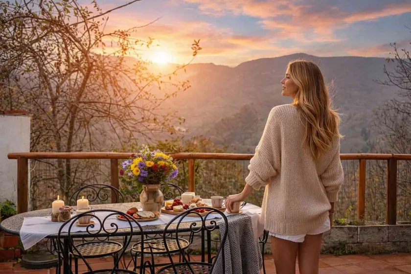 Romantic Getaway with Jacuzzi, Fireplace and Views - Image 1