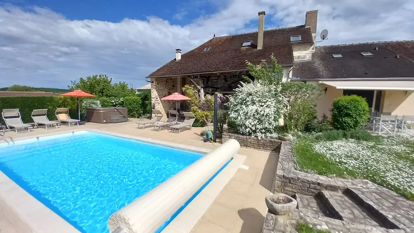 House 15p, warmed private pool, SPA, near Chablis - Image 1