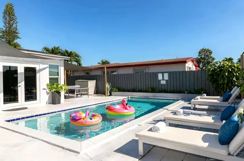 Pool Home•KingBed•Grill•PingPong•Near HardRock• - Image 1