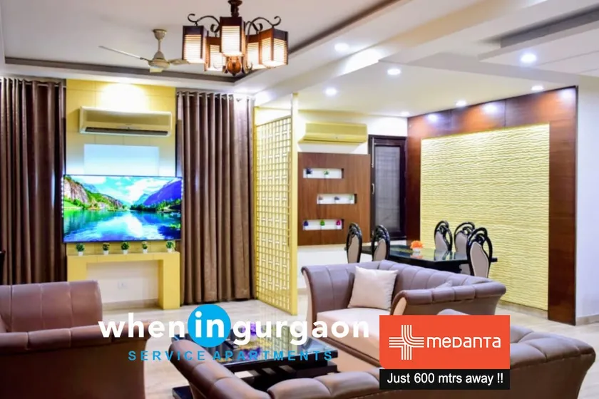 FF. 3 BHK | 600 Metres from MEDANTA_Hospital - Image 1